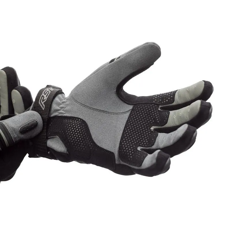 Gants RST Adventure-X cuir gris taille M homme - piecemotoquad