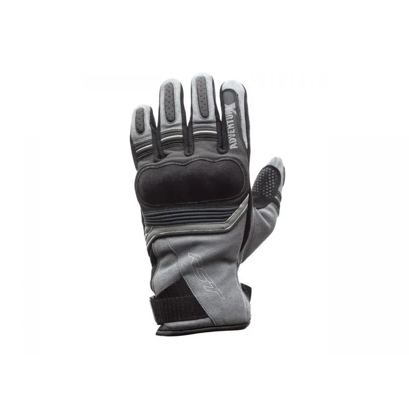 Gants RST Adventure-X cuir gris taille M homme - piecemotoquad