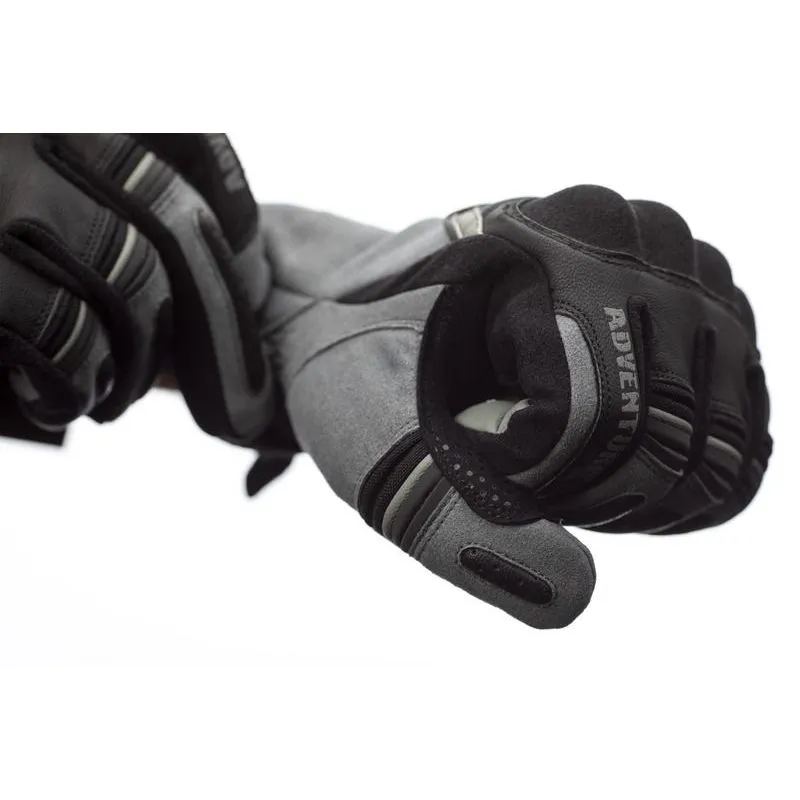 Gants RST Adventure-X cuir gris taille M homme - piecemotoquad