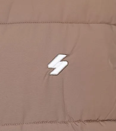 Superdry Sports Puffer Bodywarmer Beige M5011808A-8KO comman